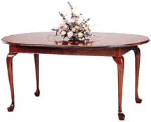 cherry dining tables oval